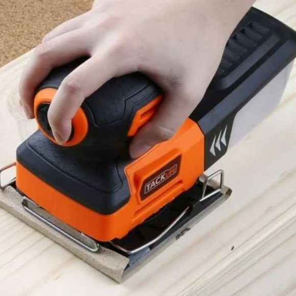 TackLife Electric 1/4 Sheet Sander 15,000RPM w/Dust Collection Bag Included-NEW - Picture 2 of 8